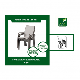 Copertura per mobili da giardino, copertura per sedia pieghevole, copertura protettiva per