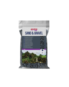 Quarzo Ceramizzato Nero 2/3mm per acquari 5kg