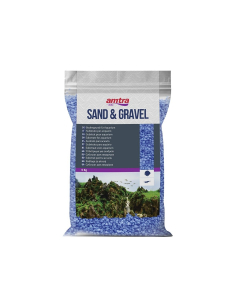 Quarzo Ceramizzato Azzurro 2/3mm per acquari 5kg