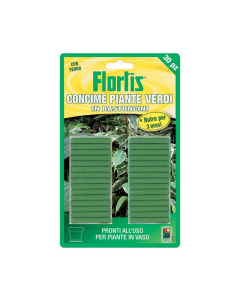 Flortis bastoncini concimanti per piante verdi – 30 bastoncini