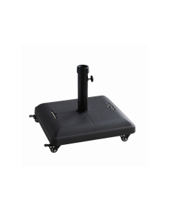 Base quadrata con ruote 37kg per ombrellone