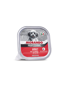 Morando Adult paté per cani adulti Vaschetta 150g