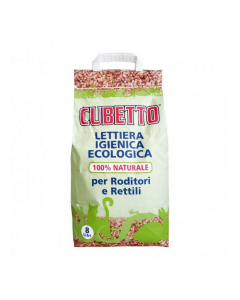 Lettiera Cubetto per roditori e rettili 8L