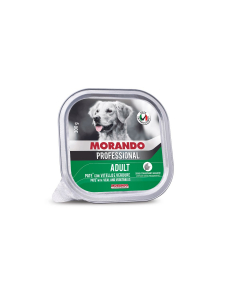 Morando Adult paté per cani adulti Vaschetta 300g