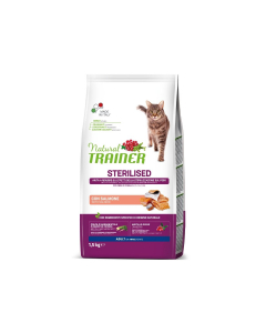 Natural Trainer Sterilised Adult croccantini per gatti