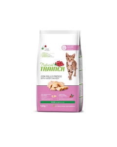Natural Trainer Young Cat croccantini per gatti Pollo 1,5kg 