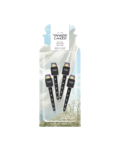 Profumatore auto Yankee Candle 4 stick Clean Cotton