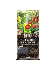 Terriccio Bio per orto e semina COMPO 20L