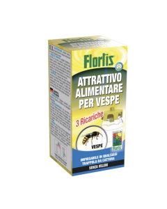 Flortis Attrattivo alimentare per vespe - 3 Buste