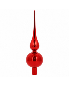 Puntale per albero di Natale in vetro