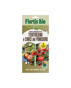 Flortis Trappola cromotropica bianca - 5 Pezzi