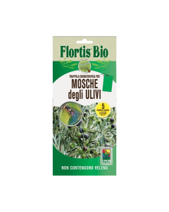 Flortis Trappola cromotropica verde -  5 Pezzi