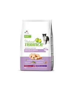 Natural Trainer Medium/Mature crocchette per cani Pollo 3kg