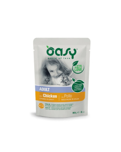Oasy Cat Adult Bocconcini per gatti bustina 85g