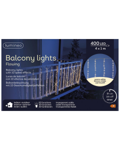 Tenda luminosa a LED Snowfall Out 400 luci Lumineo
