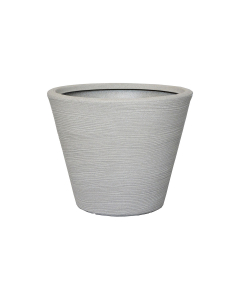 Vaso Campana Shabby rigata in plastica Telcom