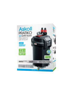 Filtro esterno per acquario Askoll Pratiko 3.0 Super Silent