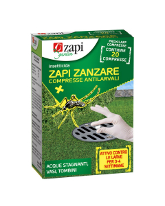 Compresse zanzare antilarvali Zapi 20pz