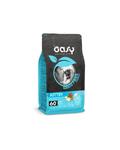 Oasy Cat Grain Free Kitten crocchette per gattini Pesce 300g