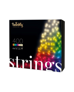 cofanetto luci colorate di Natale 400 led Twinkly Viridea