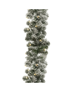 Festone di Natale innevato Imperial 270 cm