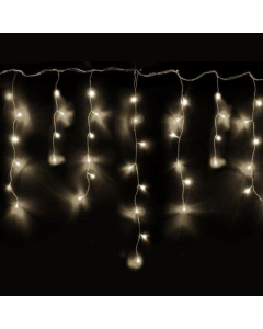 Tenda di stalattiti 72 LED con giochi di luce e prolunga uso esterno