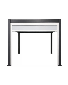 Tenda laterale 3 m per pergola Mirador bianco/melange