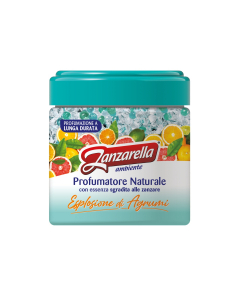Profumatore ambiente antizanzare in perle Zanzarella Agrumi