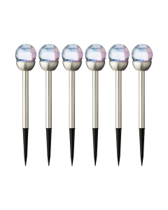 Kit 6 lampade solari a sfera