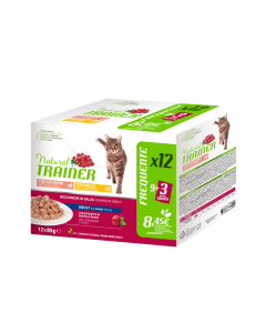 Natural Trainer Multipack per gatti adulti 12x85g