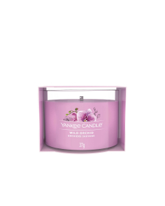 Candela piccola in vetro Yankee Candle Wild Orchid