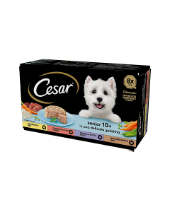 Cesar cibo umido per cani senior multipack 8 x 150 gr