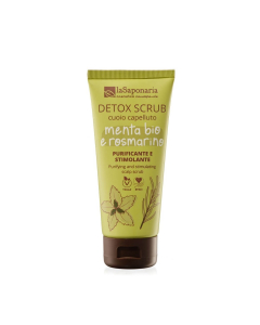 Scrub Detox Cuoio Capelluto Menta Bio e Rosmarino La Saponaria
