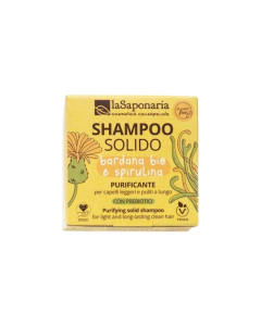 Sapone shampoo purificante La saponaria Anti-forfora cute grassa