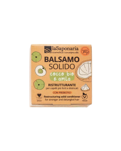 Balsamo solido Ristrutturante Forza La Saponaria capelli fragili