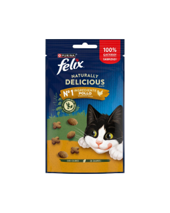 Felix Naturally Delicious snack per gatti Busta 50 g