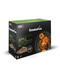 Pellet per barbecue weber smokefire 100% legno melo & faggio