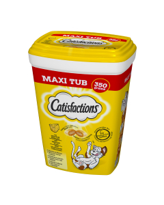 Snack per gatti catisfaction formaggio maxi formato da 350 gr