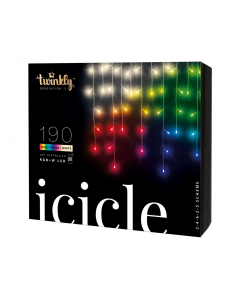 Luci di Natale Smart 190 LED RGB+W Twinkly Icicle Special Edition