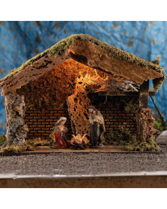 Capanna natività grande per presepe