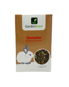 Genuino mangime per conigli nani, cavie e porcellini India 800g