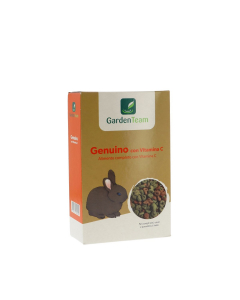 Mangime per conigli nani, cavie e porcellini India Genuino Vitamica C 400g