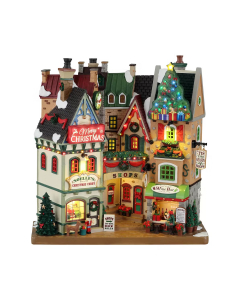 Facciata Lemax Tis The Season Shops