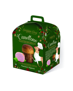 Canettone al prosciutto cotto Doggye Bag cibo per cani gourmet Natale