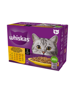 Whiskas multipack 12x85g cibo umido per gatti Delicato