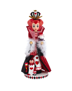 Decorazione Natalizia Regina di Cuori H45 cm