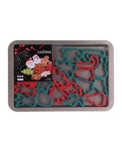 Set natalizio formine per biscotti + teglia forno