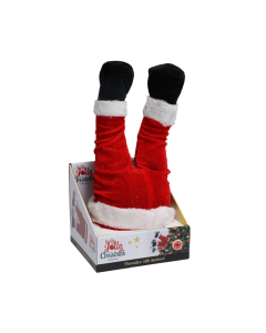 Gambe di Babbo Natale con movimento