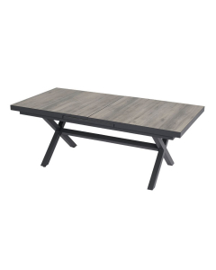 Tavolo allungabile Fusion alluminio antracite