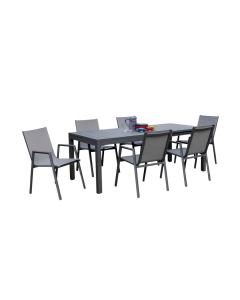 Set pranzo allungabile Pratic da esterno 8/12 posti